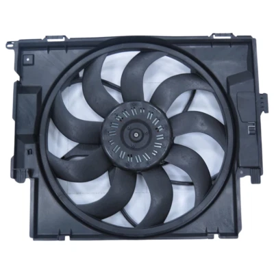 Conjunto de ventilador condensador y radiador doble TYC 623420 para modelos BMW seleccionados de 12-16 Foto 1 de 4