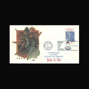 USA, FDC, SC 2224, 1986, Freiheitsstatue, Fleetwood - Bild 1 von 1