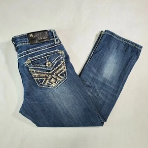 Grace In LA Stretch Easy Fit Women's 25 Denim Capri Jeans  - Picture 1 of 8