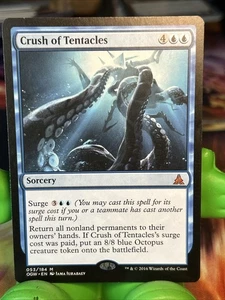 1x Crush of Tentacles (053) Oath of the Gatewatch HP MTG Magic x1 MKE - Picture 1 of 2