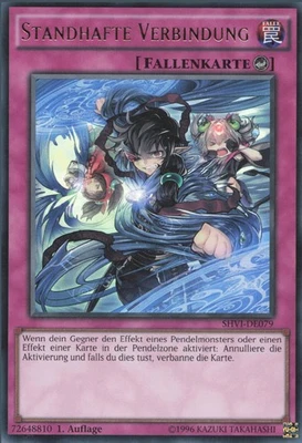 YuGiOh Standhafte Verbindung SHVI-DE079 Ultra Rare NM 1st - Bild 1 von 2
