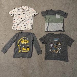 Jumping Beans Shirt Lot Of 4 Boys 5T - Picture 1 of 4