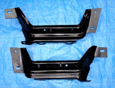 1968-69 PLYMOUTH ROAD RUNNER GTX SATELLITE REAR BUMPER BRACKETS 1-PAIR GC REDONE - Image 1 of 4