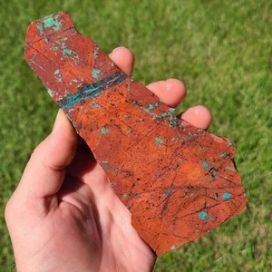 SONORA SUNRISE SONORAN SUNSET CHRYSOCOLLA CUPRITE SLAB MEXICO 179.7 GRAMS - Picture 1 of 3