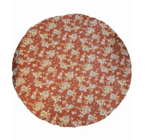 Vintage 1970's Round Floral Tablecloth. - Picture 1 of 3