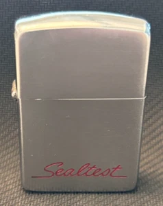 Vintage ZIPPO LIGHTER / SEALTEST DAIRY (No Spark) - Picture 1 of 5