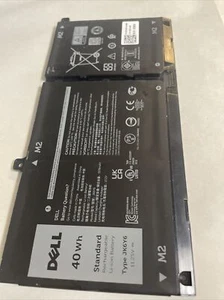 Genuine Dell Inspiron C5KG6 JK6Y6 40w 11.25v 3-Cell Battery @MB15 - Picture 1 of 4