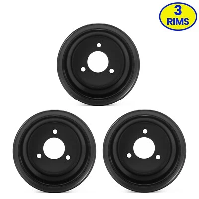 8" Set 3 8x8 ATV Wheels Rims for Honda ATC 110 250R 185S 3/100 4+4 Foto 1 de 4