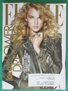 Taylor Swift ELLE Magazine Fashion April 2010 Power Dressing 314 Pages - Picture 1 of 9