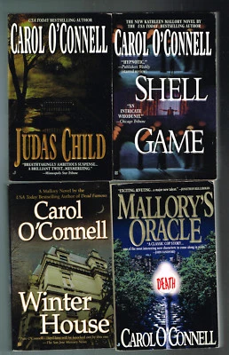 Winter House,Judas Child,Mallory's Oracle & Shell Game by Carol O'Connell Pbacks - Image 1 of 3