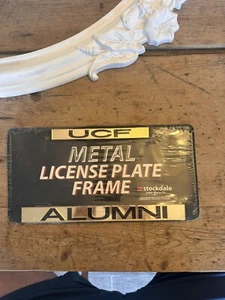 Stockdale Florida Golden Knights (UCF) metal License Plate tag vehicle team - Picture 1 of 1