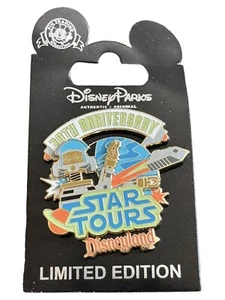 Disney 2017 Cast Disneyland Star Tours 30th Anniversary Rex Pin LE 500 - Picture 1 of 5