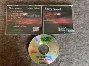 DETERIOROT Unholy Return CD EP Demo OOP 2000 Incantation Immolation Morbid Angel - Picture 1 of 1