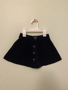 H&M MÄDCHEN MARINEBLAU KORD AUSGESTELLT KREIS ROCK 3T 2-3 JAHRE VERSTELLBAR NIEDLICH GEBRAUCHT, IN EINWANDFREIEM ZUSTAND - Bild 1 von 3