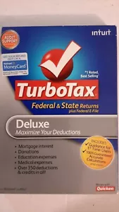 Turbotax 2010 Deluxe with state. Turbo tax. - Picture 1 of 6