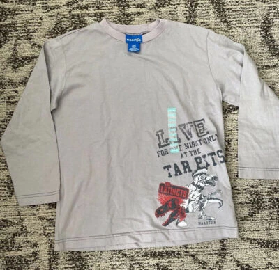 Новая футболка с длинным рукавом Naartjie для мальчиков, The Extincts Dinosaur, XL размер 7 - Изображение 1 из 4