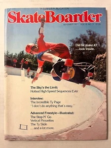 SKATEBOARDER Magazine Vol 4 No 2 Sep 1977 TOM HENN TY PAGE BRIAN GILLOGLY - Picture 1 of 3