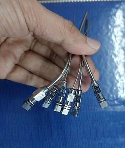 HNO Ohr Saugspitze Set Größe 12G bis 22G Chirurgisches Instrument 6er Set - Bild 1 von 5