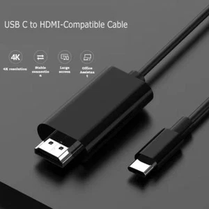 USB C Type C To HDMI Cable TV AV Adapter Mobile Phone Tablet HDTV For Android - Zdjęcie 1 z 11