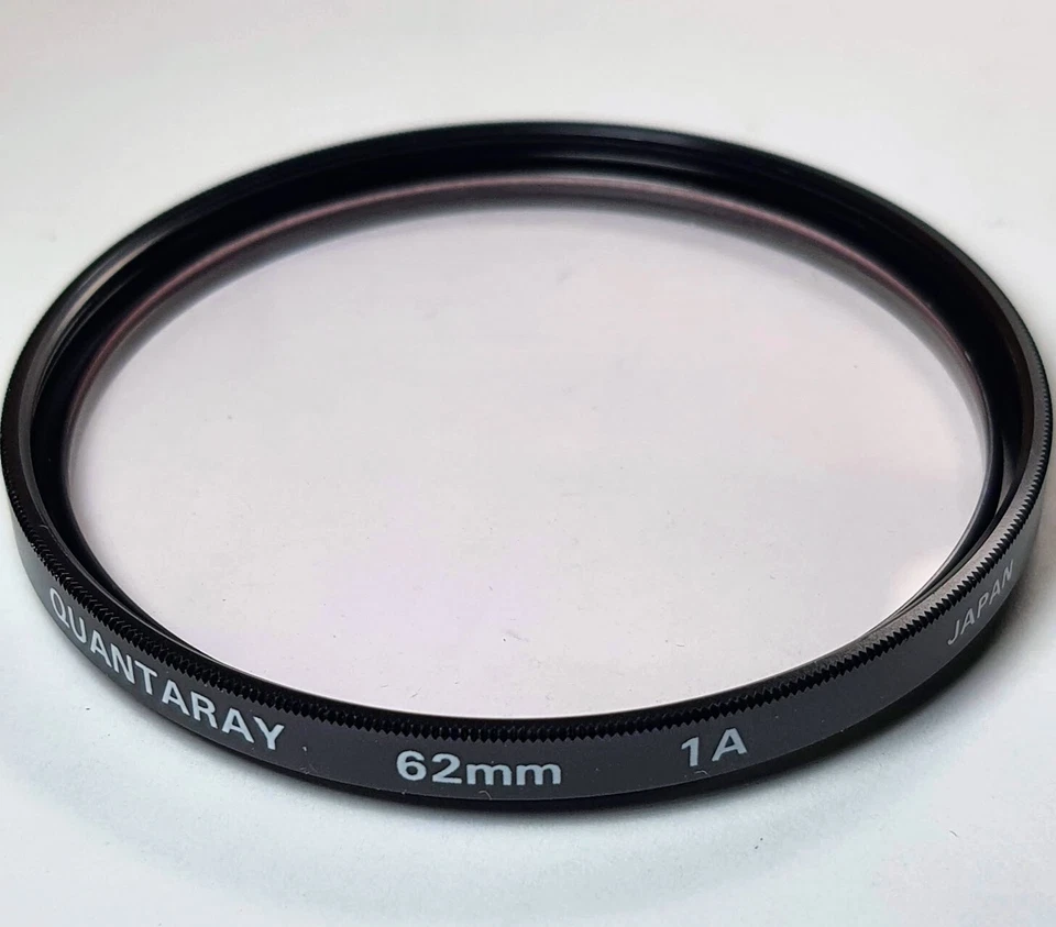 62mm Skylight 1A Glass Lens Filter Japan Genuine 62 mm 62-SK sklight1A Quantaray - Image 1 of 4