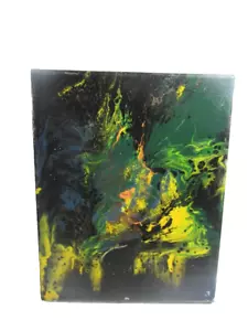 MUSK YAI Abstract Painting Modern Canvas Wall Art 8x10 - Picture 1 of 3