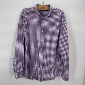 Nautica Casual Button Shirt Men's Size MediumLong Sleeve Multicolor Gingham 27P - Picture 1 of 5