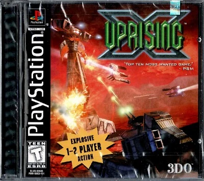 Uprising X PlayStation 1 Ps1 New NO Cracks or Tears Battle Fight War Multiplayer - Image 1 of 2