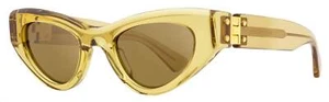Bottega Veneta BV1142S Katzenauge Sonnenbrille 003 transparent braun 49 mm - Bild 1 von 2
