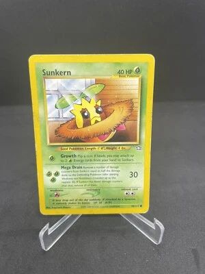 Sunkern 78/111 Common Neo Genesis Unlimited Pokemon TCG Card WOTC HP 2000 - Image 1 of 2