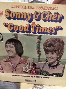 SONNY & CHER- Good Times LP Vinyl Film Soundtrack - Picture 1 of 6