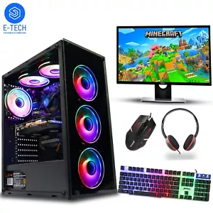Gaming PC Bundle i3 6th Gen - 16GB DDR4 1TB + 128GB SSD 2GB GT 710 - Windows 10 - Picture 1 of 9
