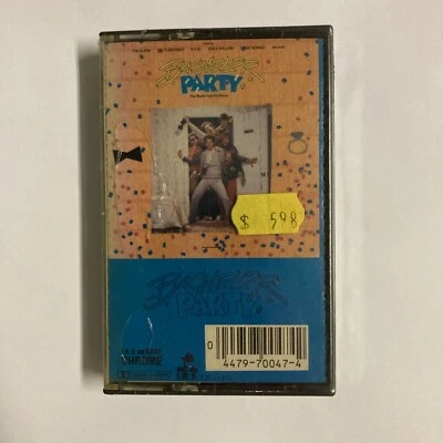 Bachelor Party Soundtrack Cassette Tape SEALED Oingo Boingo REM HTF OOP NOS - Image 1 of 4