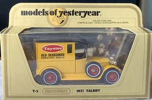 Matchbox Models of Yesteryear Y-5 Talbot Taystee Bread. Mint. NRFB. - Picture 1 of 7