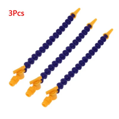 3 Pcs Flexible Plastic Water Oil Coolant Pipe Hose for Lathe Switch CNC Milling - Image 1 of 4