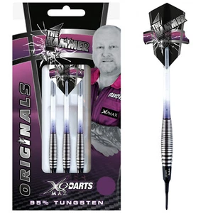 Juego de dardos de punta suave XQ Max 95 % tungsteno Andy The Hammer Hamilton ejes de vuelos - Imagen 1 de 3