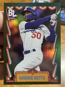 2024 Topps Big League Mookie Betts Big Leaguer Foil TBL-17 SSP 1 In 1,441 Packs - Picture 1 of 4