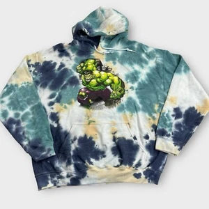 Sudadera con Capucha Pullover Tie Dye Personajes Marvel Vengadores Talla Grande Adulto - Imagen 1 de 10