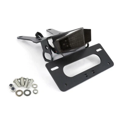 Soporte de matrícula eliminador de guardabarros apto para Honda CRF250L 2013-2016 humo Foto 1 de 4