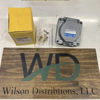 Receptáculo hermético Hubbell Hbl2420sw 20A Twist-Lock 3P 4W 250Vac Foto 1 de 4