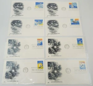 USPS FDC ArtCraft Set of 8 #1912-19 1981 18¢ Space Achievement ST3172 - Picture 1 of 12