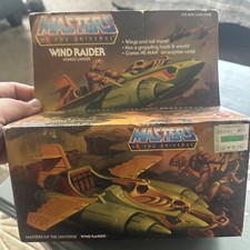 RARE 1981 WIND RAIDER ASSAULT LANDER MASTERS OF THE UNIVERSE MOTU He-Man Box