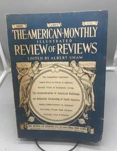 February 1907 The American Monthly Illustrated Review Of Reviews Magazine - Picture 1 of 6