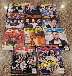 Alternative Press (AP) Magazine 2010 2011 Lot of 11 Blink Space Camp - Picture 1 of 13