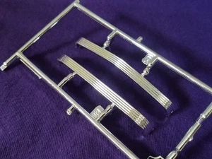 49 Mercury Custom RIBBED DESOTO STYLE BUMPERS from Revell 1:25 Model Kit 1949 - Picture 1 of 9