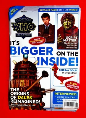 UK - Doctor Who Magazine Issue 622 Nov 2025 BIGGER ON THE INSIDE David Tennant - Image 1 of 4