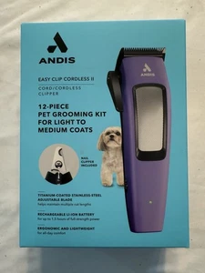 Andis EasyClip Cordless II Tagliaunghie Regolabile 12 Pezzi + Tagliaunghie - Foto 1 di 2