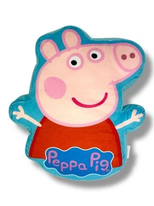 Official Peppa Pig Plush Cushion Pillow – Soft 14' x 12.5' Kids Character Gift - Picture 1 of 5