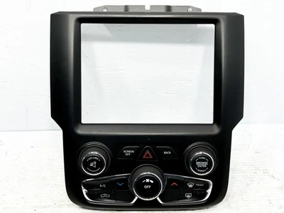 2013-2018 DODGE RAM CLIMATE TEMPERATURE A/C HEATER CONTROL PANEL 1UJ96DX9AF OEM - Image 1 of 4
