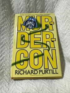Murdercon by Richard L Purtill First 1st Edition HC 1982 - Foto 1 di 7