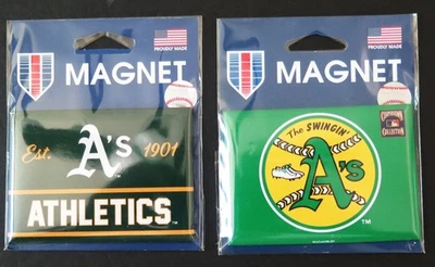 DOS (2) IMANES METÁLICOS ATLETISMO, 2,5" X 3,5" DE WINCRAFT Foto 1 de 3